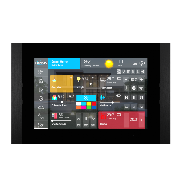 Astrum Inspinia – touchscreen KNX pentru control centralizat smart home